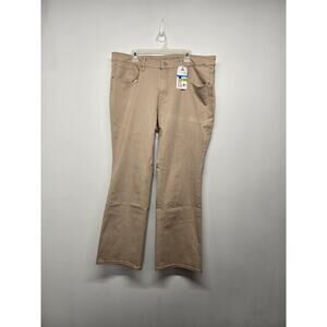 Ladies Time and Tru tan boot-cut jeans size 24